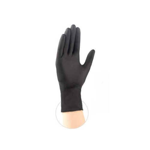 Food Handler Safe Hand M2650026 Medium Powder Free Black Nitrile