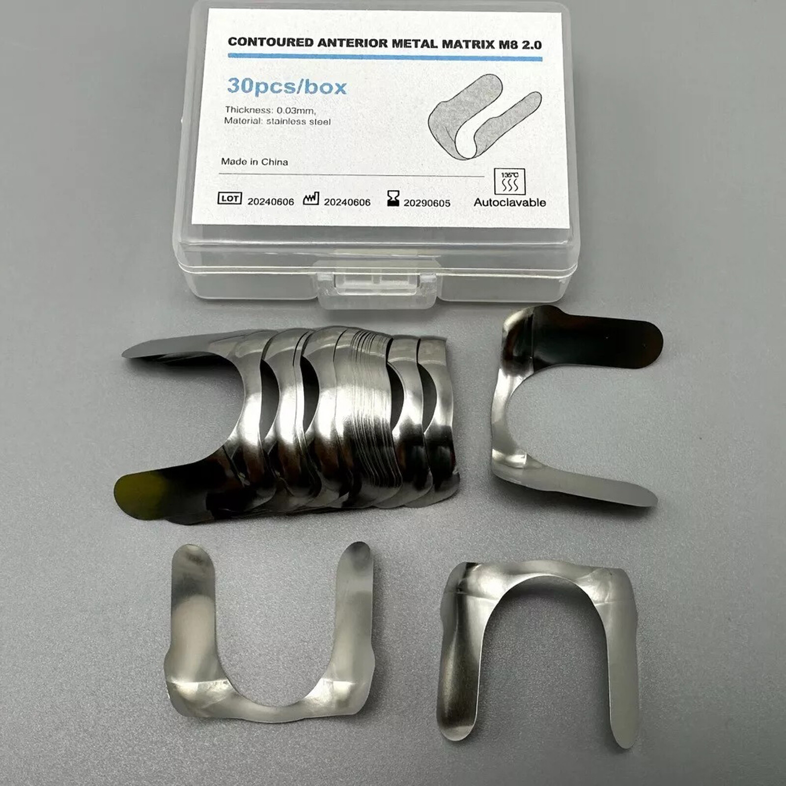 Dental Proximal Anterior Strips Matrix Bands Twin Anterior Matrices System