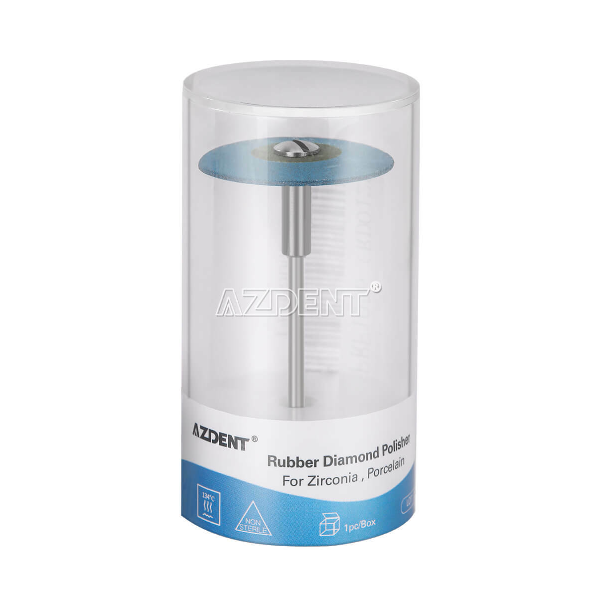 Dental Rubber Diamond Polisher Polishing For Zirconia Porcelain Medium coarse