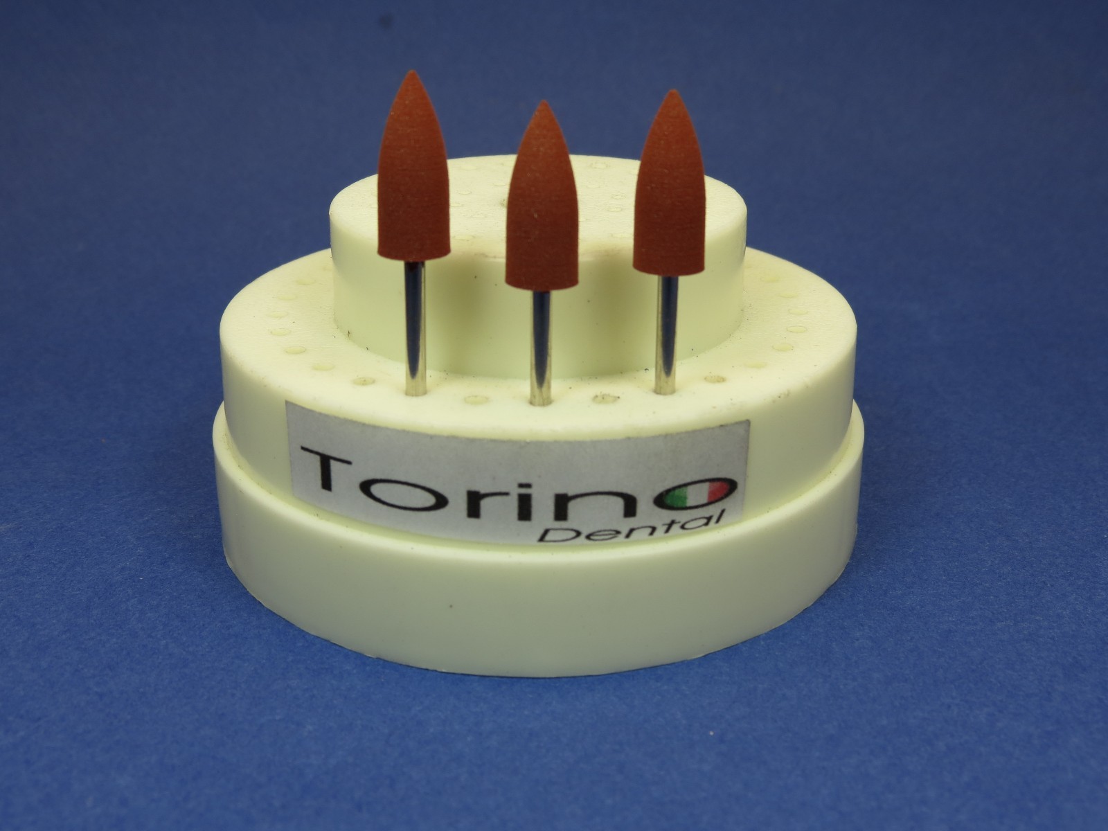 Dental Lab Silicone Polishers Burs Conical Trunk HP 8H8602 Kit /3 Pcs TORINO