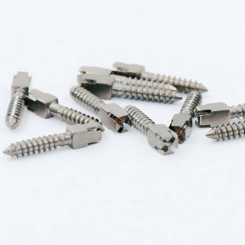 120pcs/kit Dental Screw Post Completed Kit Silver/Gold Plated Endo Conical Pins