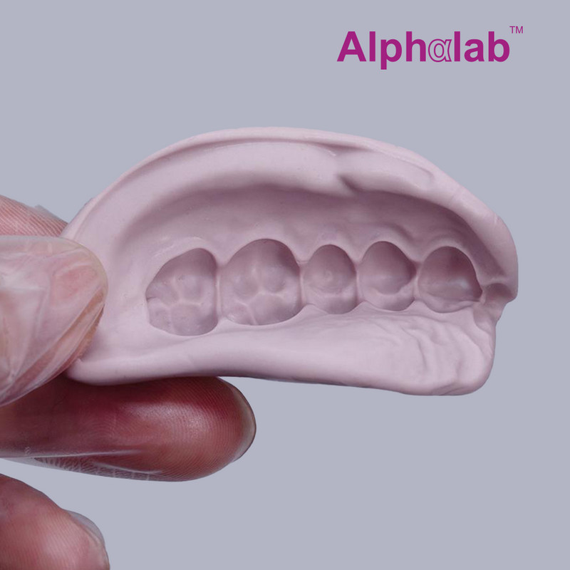 Dental Automix Flexible C-Silicone-Based for Gingival Mask Duplication Silicone