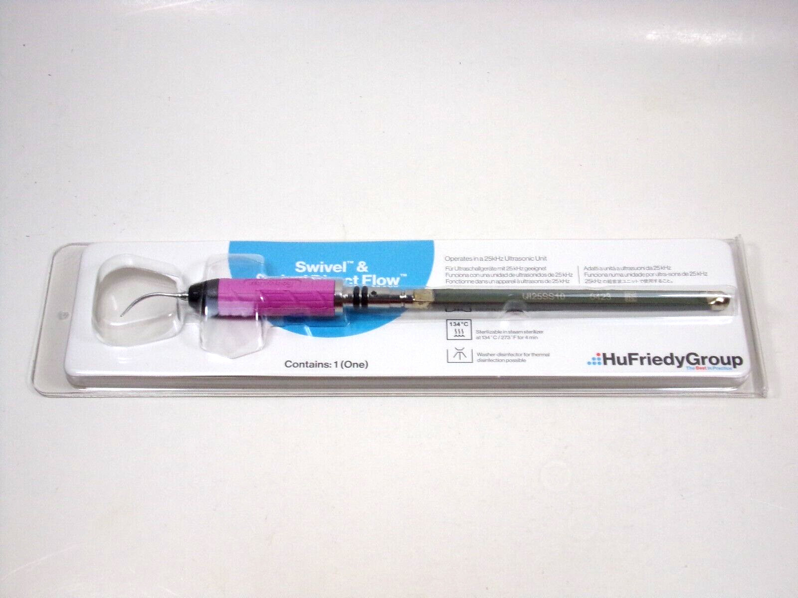 HU FRIEDY #10 Universal Satin Swivel Ultrasonic 25kHZ Insert | UI25SS10