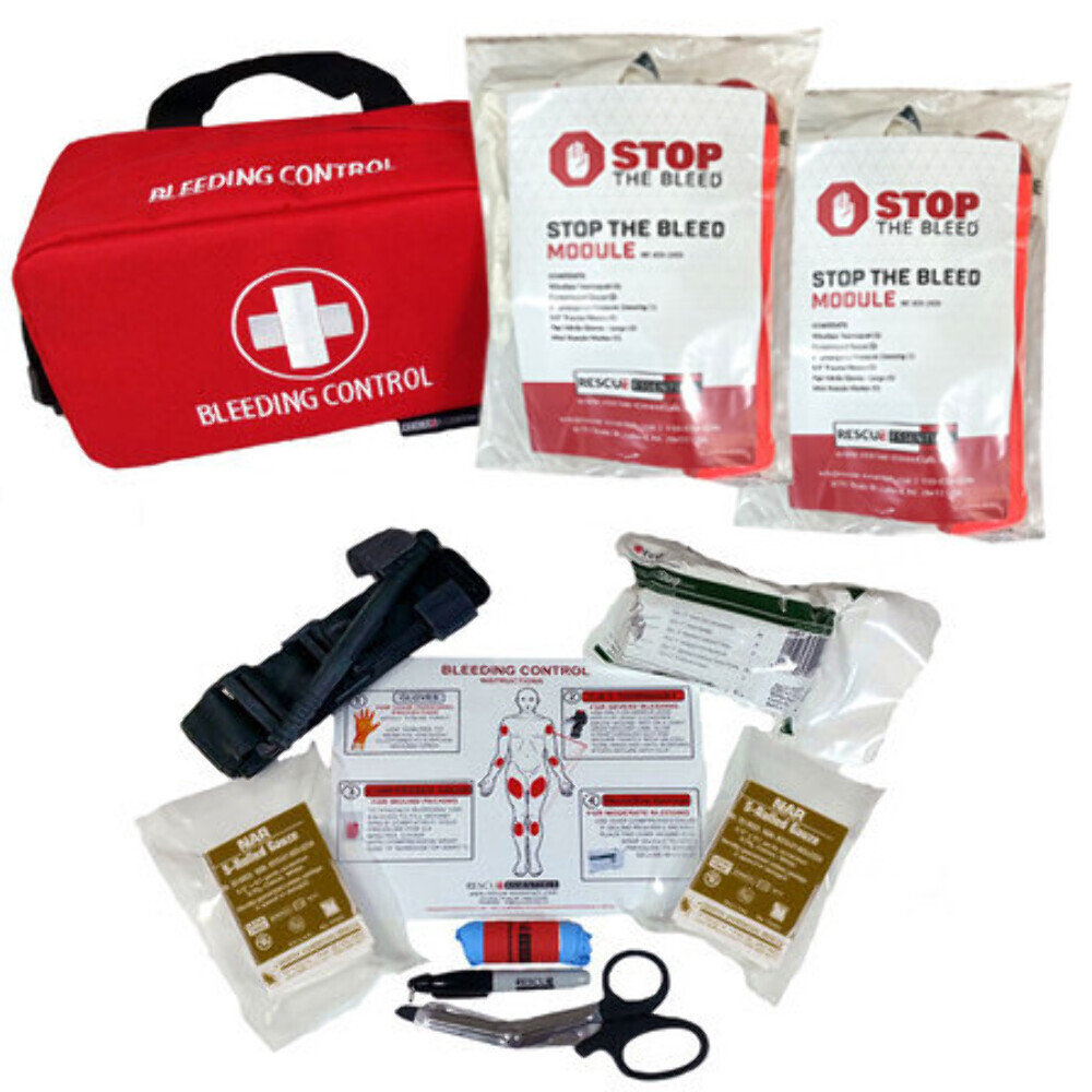 Stop The Bleed – Dual Treatment Kit
