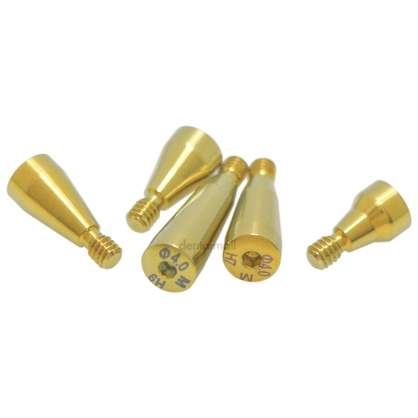 Dental Healing Abutment Lab Analog Mini Regular Platform Fits Osstem Hiossen