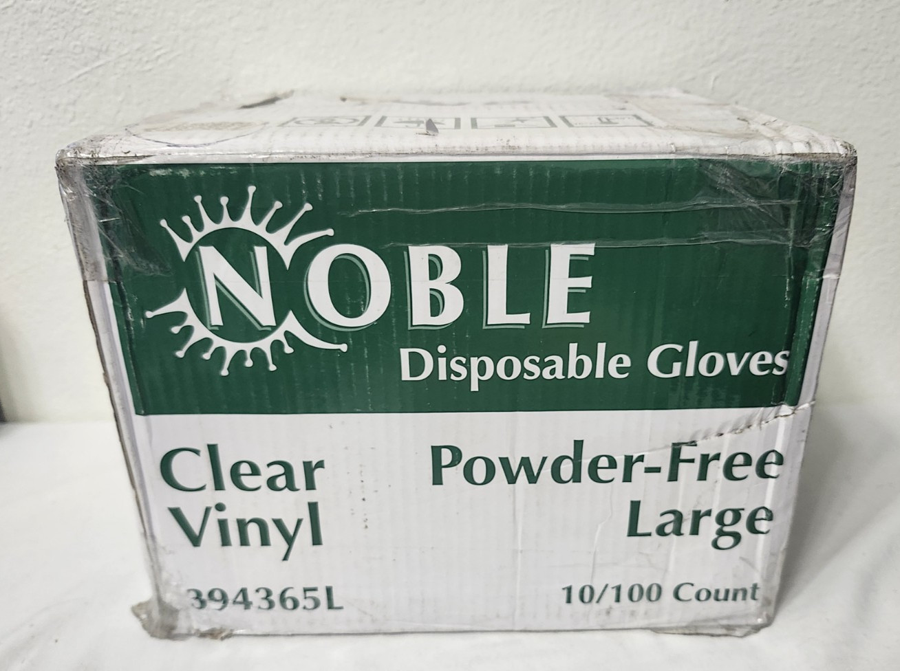 Case of Noble Latex Powder-Free Gloves – Large (394365L)