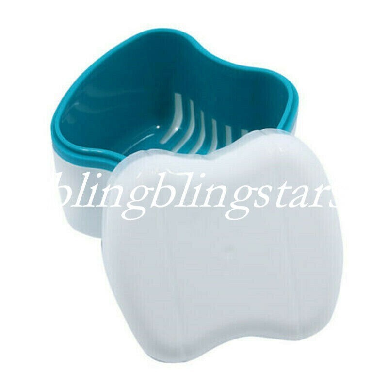 1/3/5/10 Pcs Dental Denture Teeth Box Storage Case Rinse Basket Container Bath