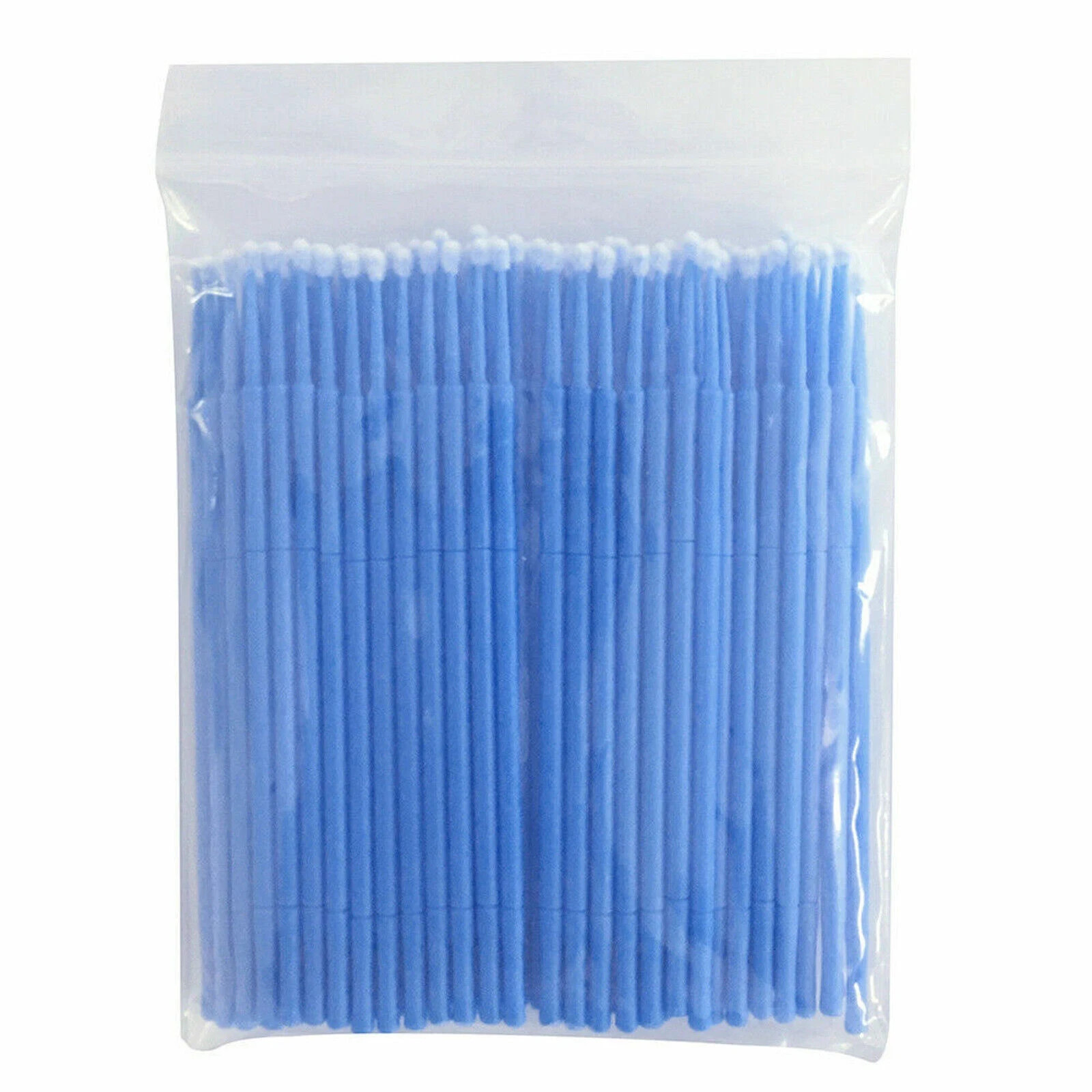 100Pcs/Pack Dental Disposable Micro Brush Applicator Tips Regular 2.5mm Blue