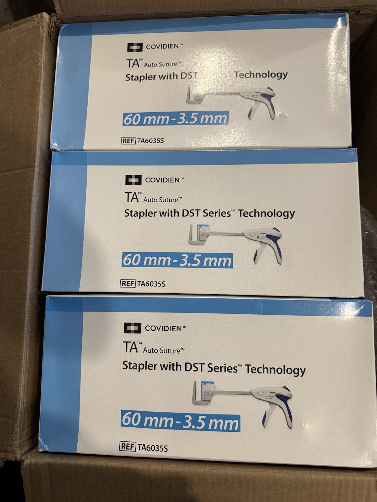 Covidien TA Auto Suture Stapler With DST Series Technology 60mm – 3.5 mm TA60355