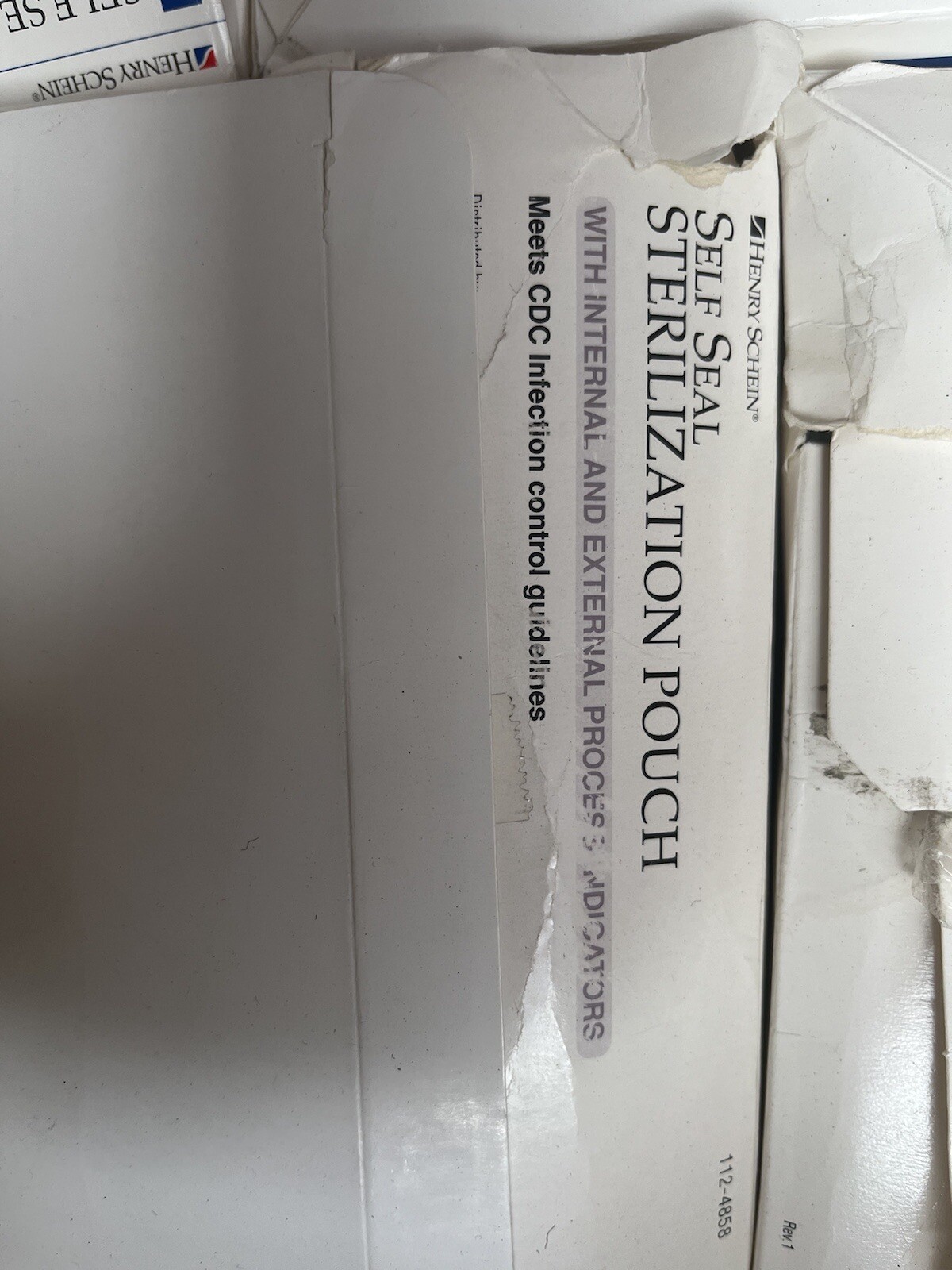 Dental , Medical “800 Per Order” Self Seal Sterilization Pouches 7.5 X 13,