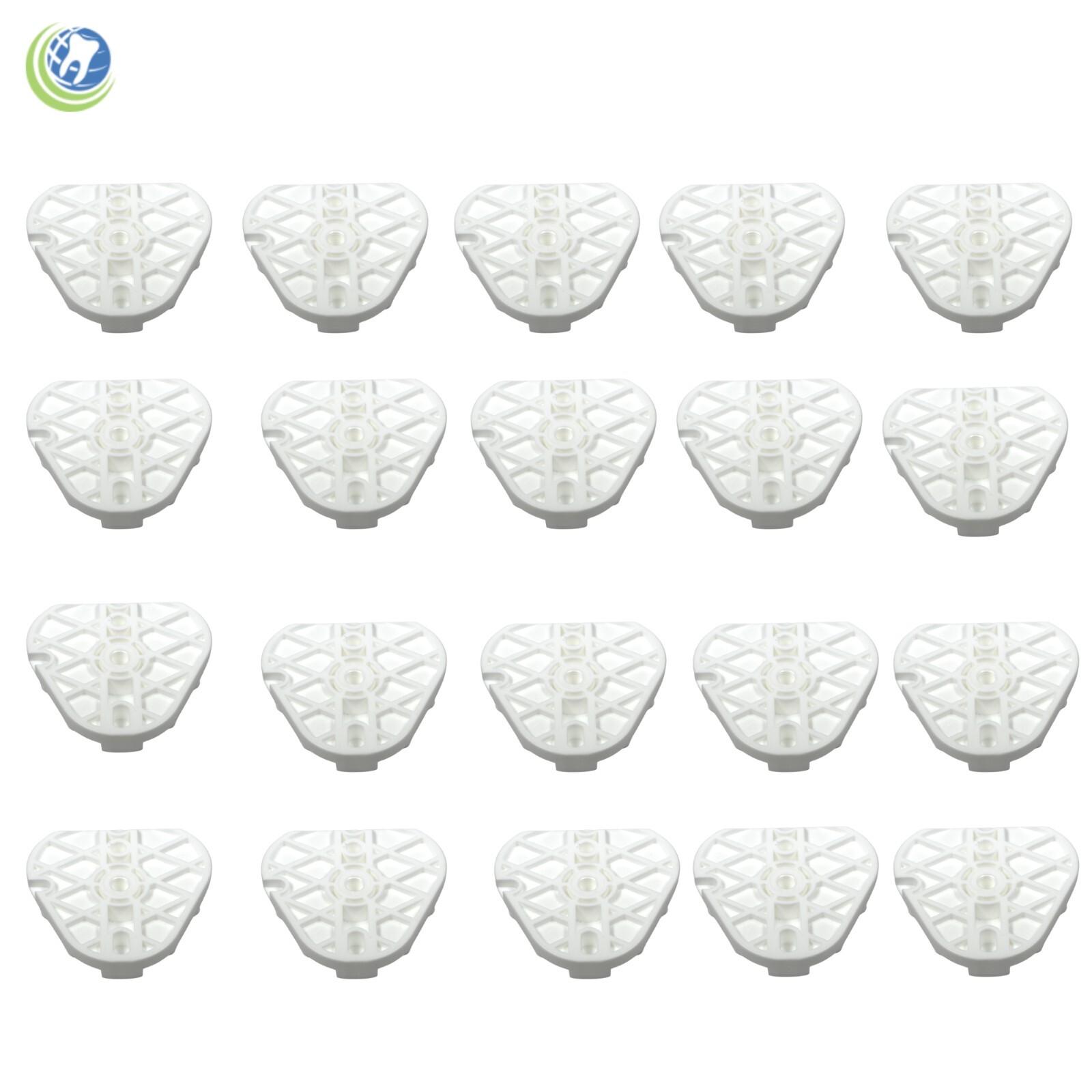 10 WHIPMIX THREAD MOUNTING DISPOSABLE ARTICULATING PLATES ARTICULATOR 8580B