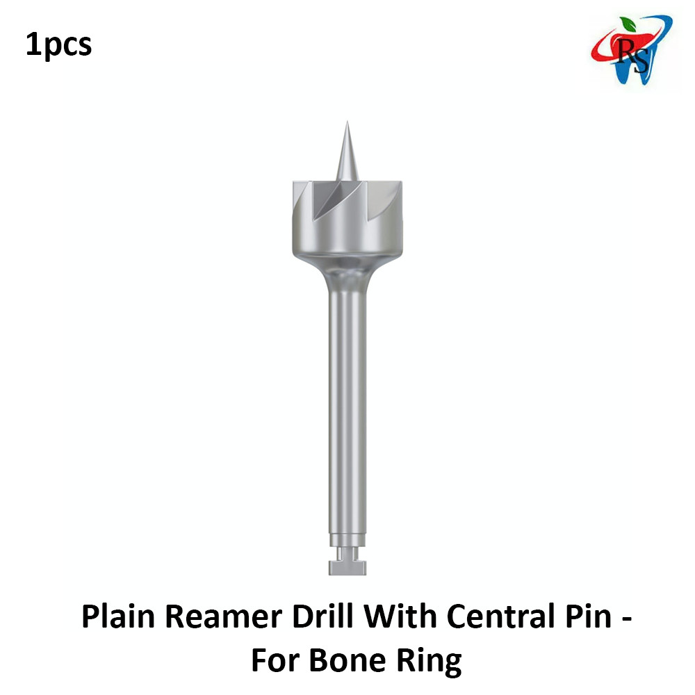 Dental Reusable Plain Reamer Drill Ø7.0mm With Central Pin – For B0ne Ring