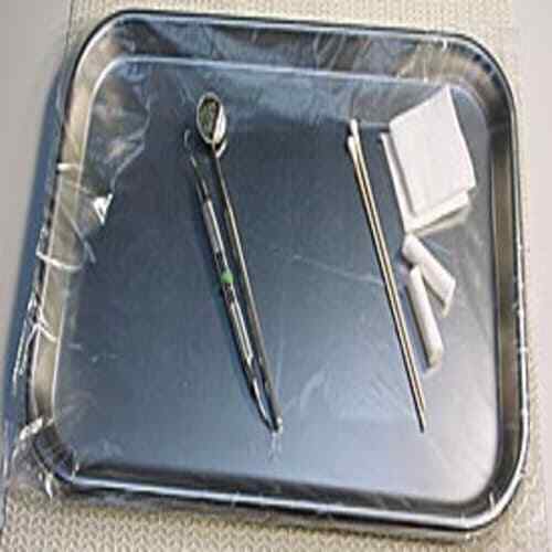 House Brand Type A: 11″ x 14″ Disposable Tray Sleeves,Clear Plastic – Box of 500