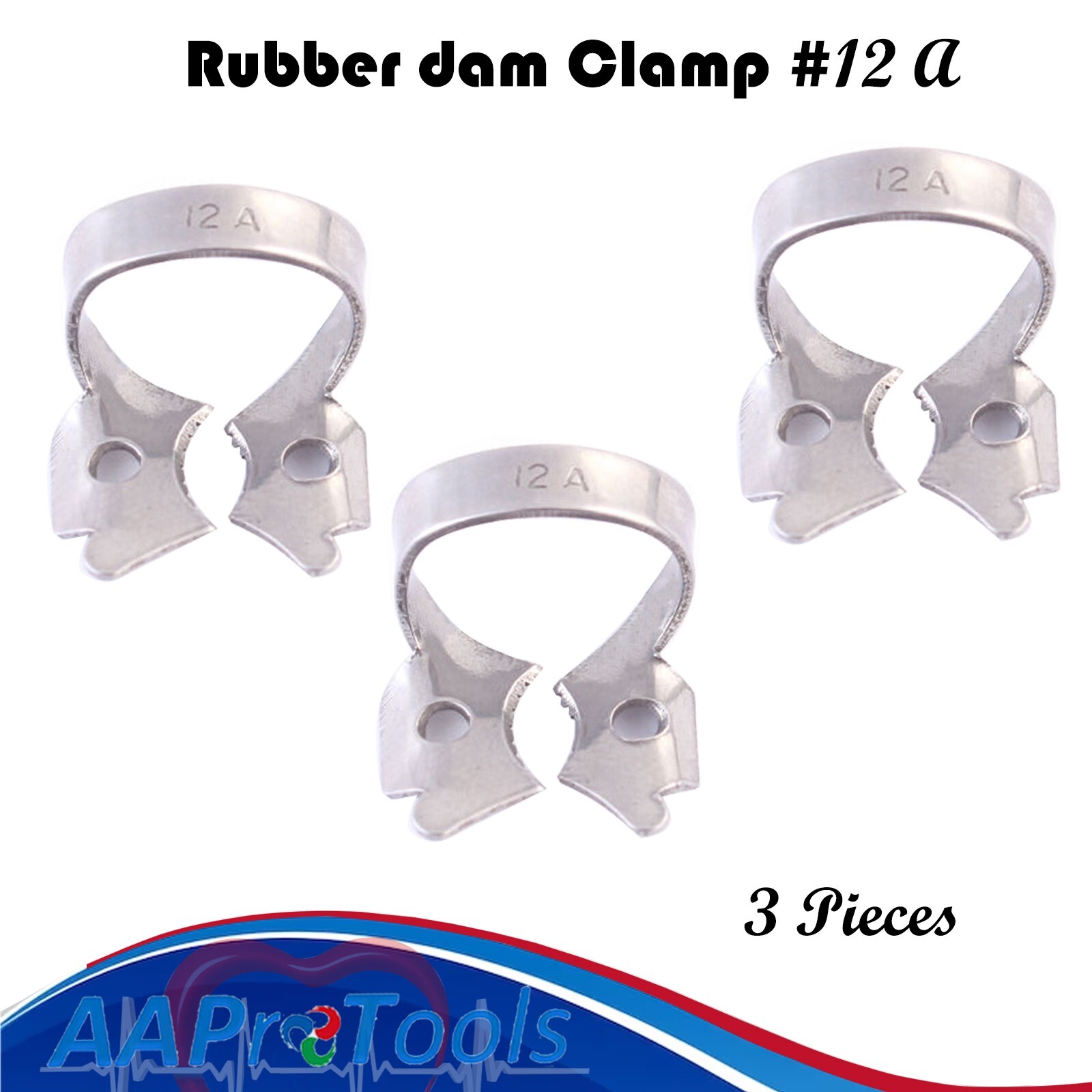AA Pro 3 Dental Rubber Dam Clamp Primarily Retention Rubber Dam For Tooth Engage