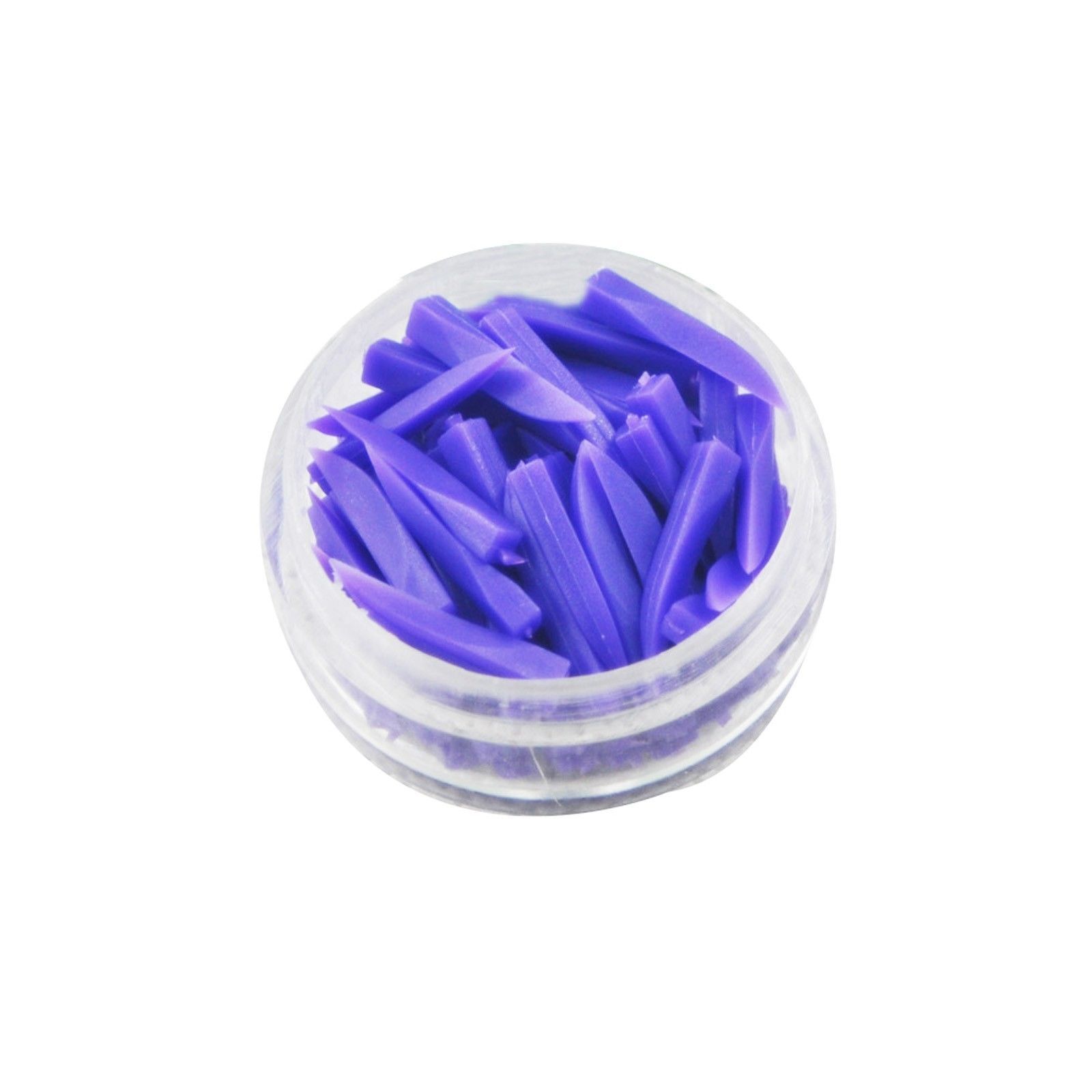 100/Box Disposable Dental Plastic Wedges Plastic Concave Design Wedge W/ Hole
