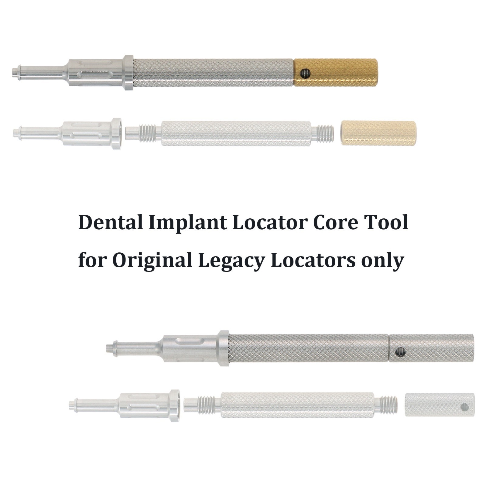 US Overdenture Attachment Locator Remove Core Tool 3-in-1 Multifunction