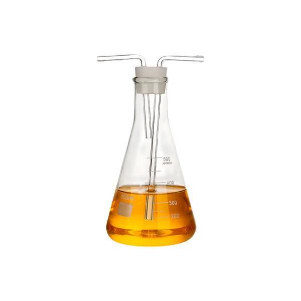 Triangle Gas Washing Bottle 100ml-2000ml Lab Supply Glassware Erlenmeyer Flask