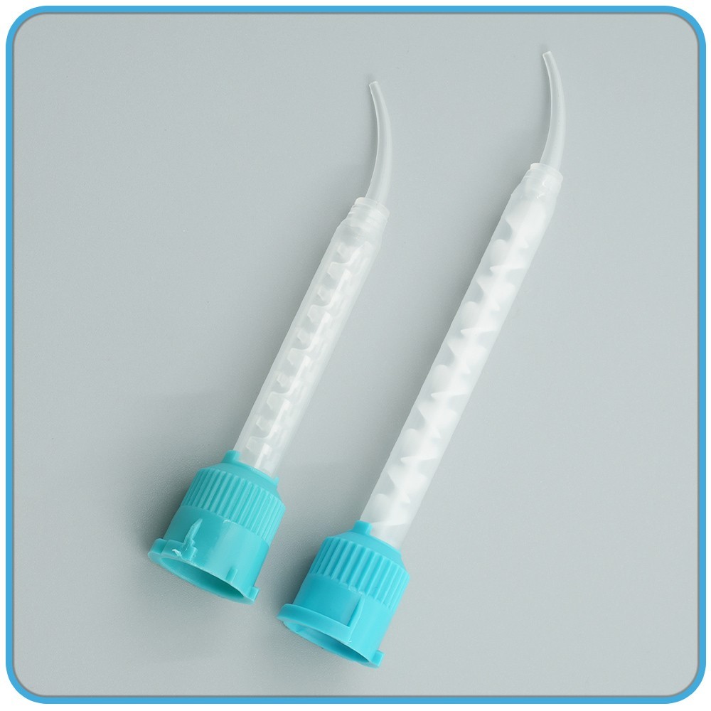 100Pcs Dental Mixing Tips Impression HP Tips 1:1 for Light Body USA