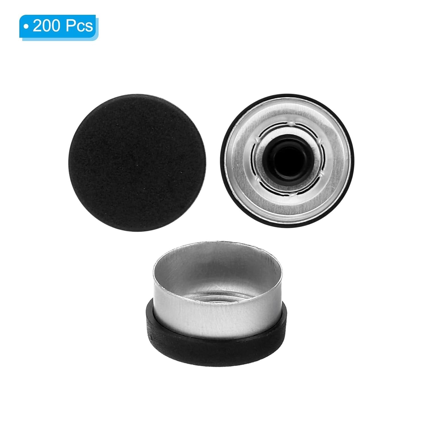 Versatile 13mm Flip Off Caps – 200 Pcs Seals for Essential Oils and More