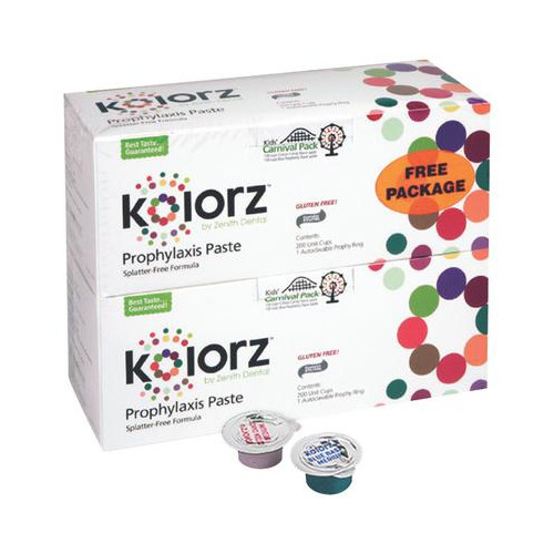 DMG 788415 Kolorz Prophy Paste Medium Grit Cinnamon / Mint 400/Bx