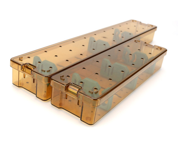 PPSU Sterilization Box Autoclave Case for ENT Laparoscope CystoscopeHysteroscope