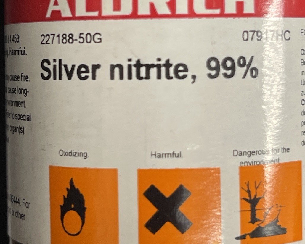 Silver Nitrate ACS Grade High purity – 50 Grams
