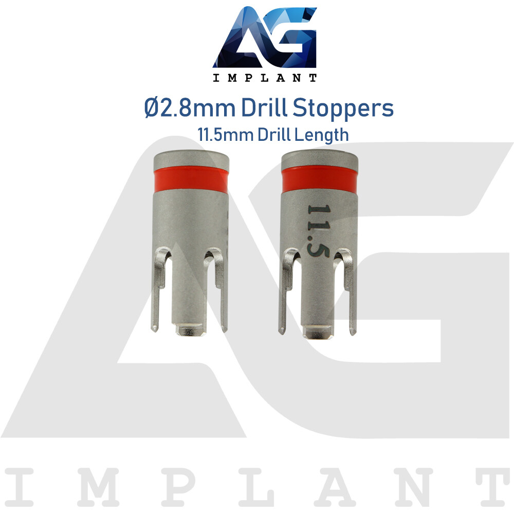 5 Drill Stoppers Ø2.8mm External Irrigation Tools Dental