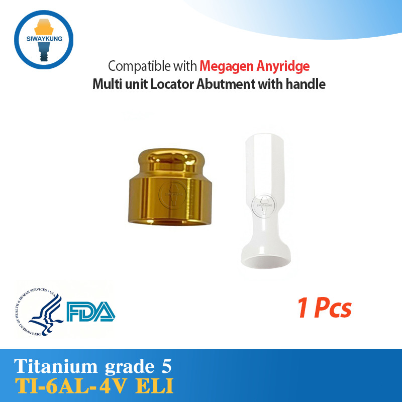 Megagen Anyridge compatible Multi unit Locator abutment GH2.0 Standard males
