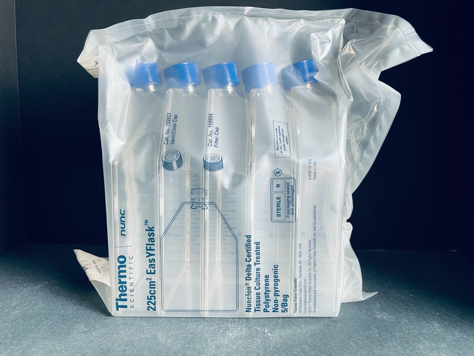 Thermo Scientific Culture Flask EasYFlask 225 cm2 PS Case of 30 Flasks