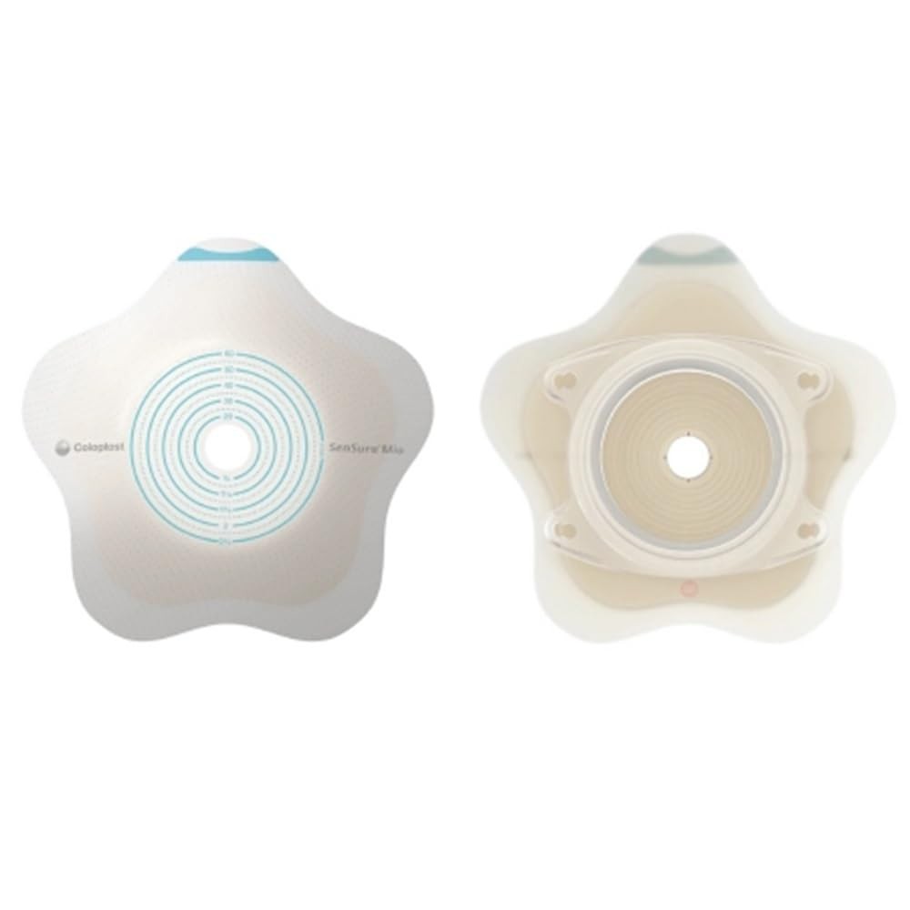 SenSura Mio Convex Flip Trim to Fit Ostomy Barrier Elastic Adhesive 50 mm Flange