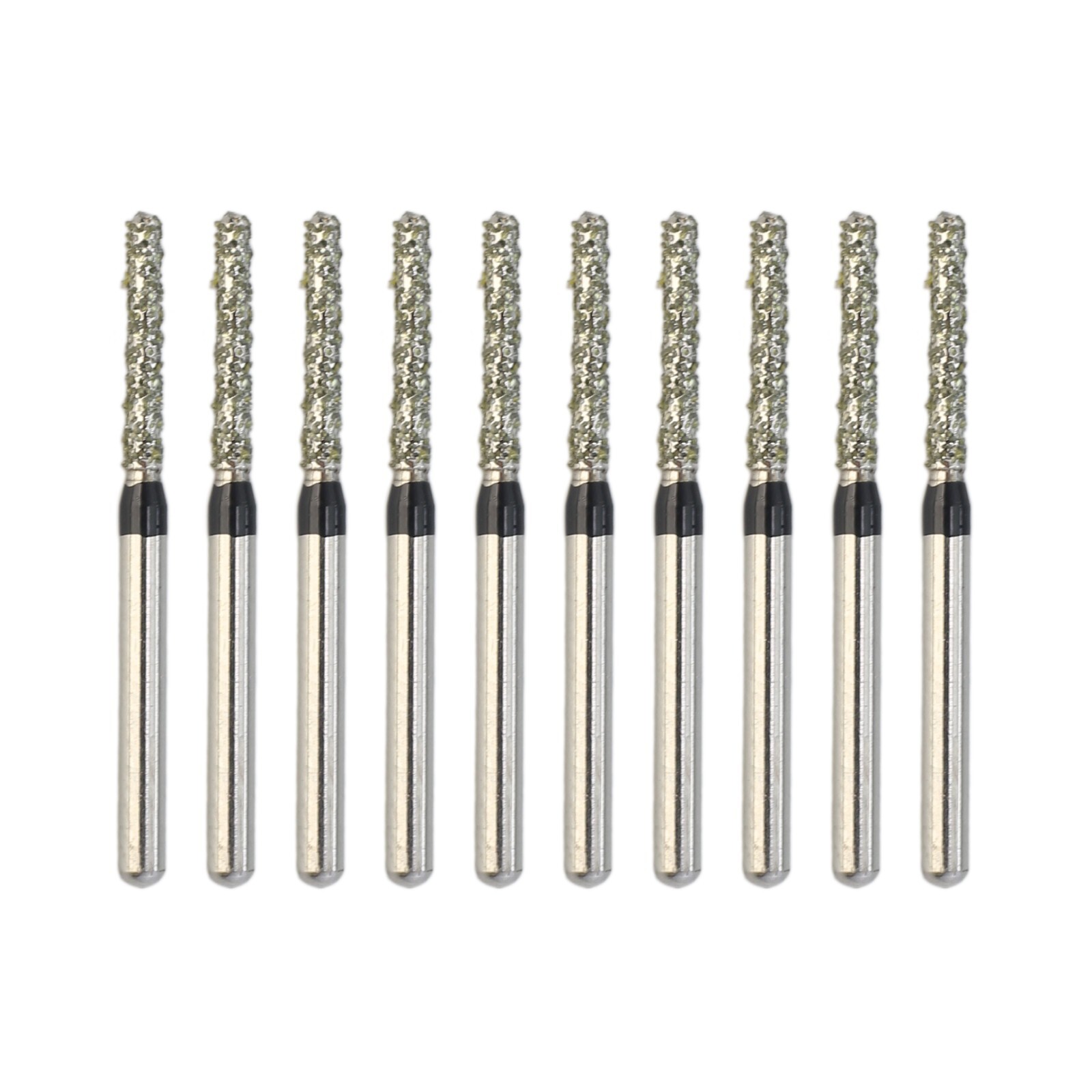 Dental Diamond Burs FG High Speed Round End Cylinder Burrs Super Coarse SR-11SC