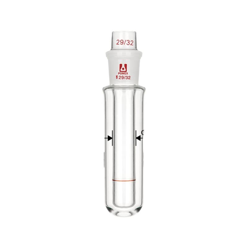 High-Quality 29/32 Borosilicate Glass Freezing Point Test Tube for Research