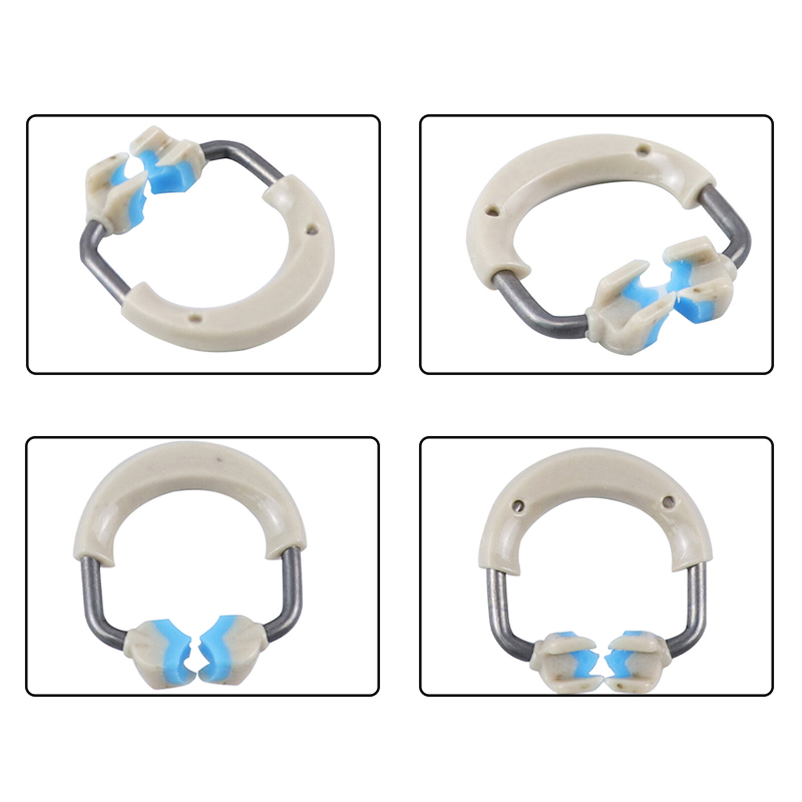 Dental Matrix Narrow Ring Titanium Clamp Matrices Fits Garrison Wagotrix Plier