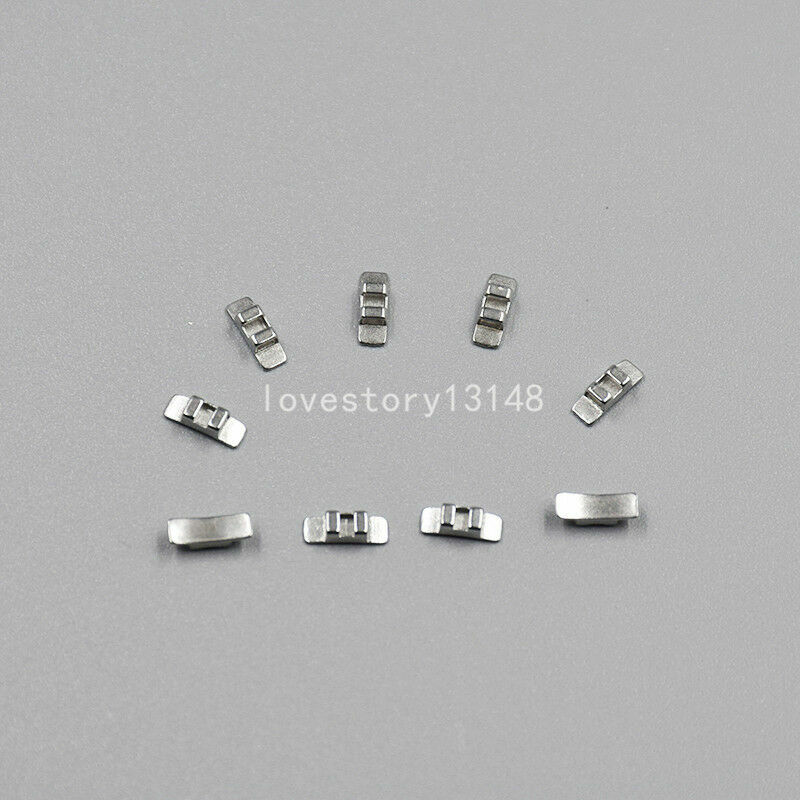 10Pcs/pack Orthodontic Biomedical Dental Lingual Sheath Accessory With No Hook