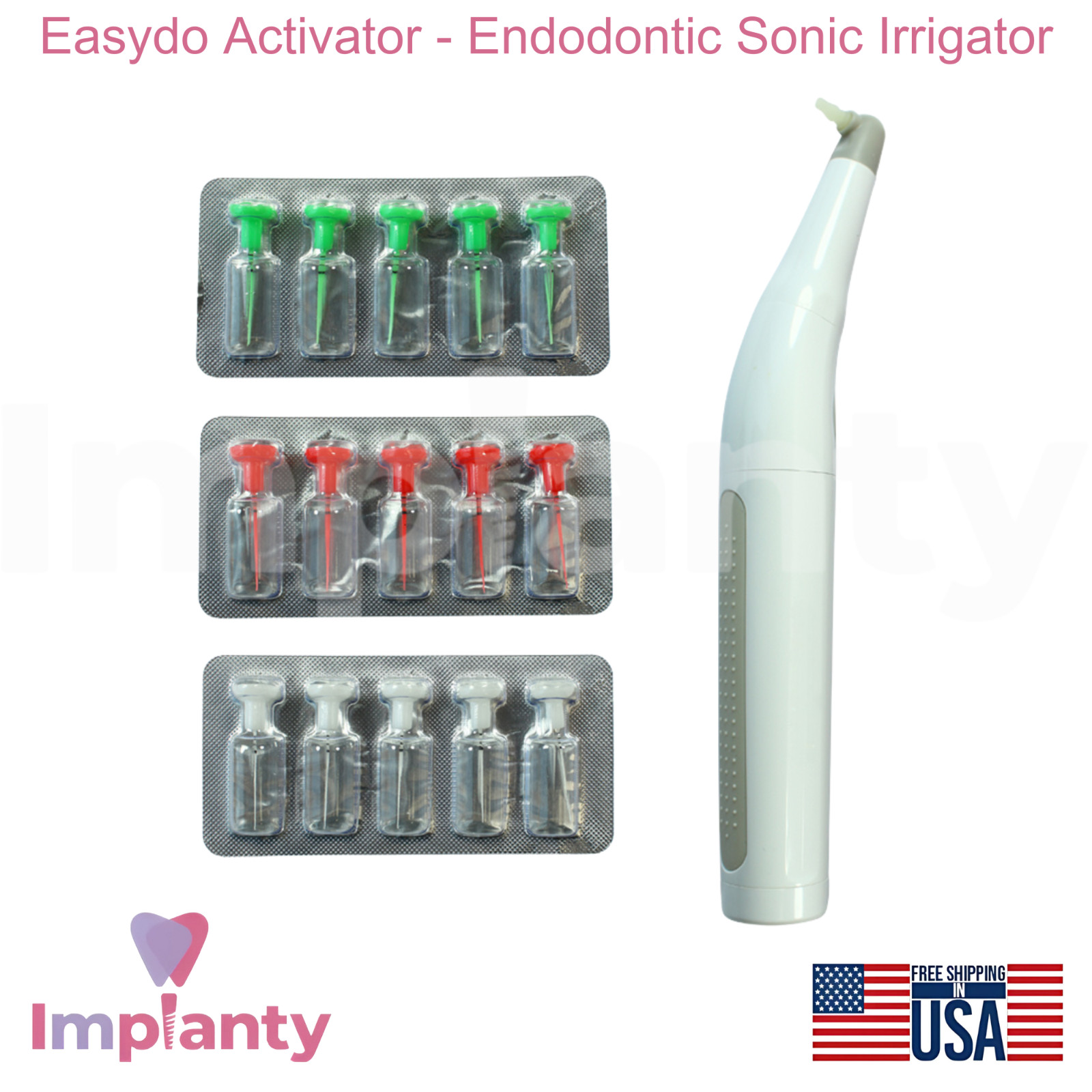 Dental Easydo Activator End0dontic Sonic lrrigator Enhances Cleaning & Filling