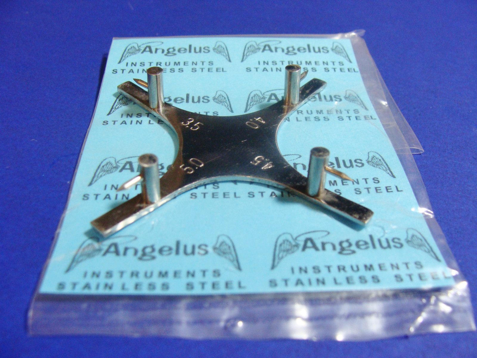Dental Orthodontic Bracket Positioning Gauge Star Kit/2 Pcs 786-397 ANGELUS