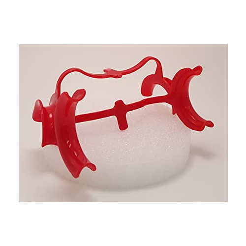 Plasdent EX-9006-L Disposable Cheek Retractors Large Red 10/Pk