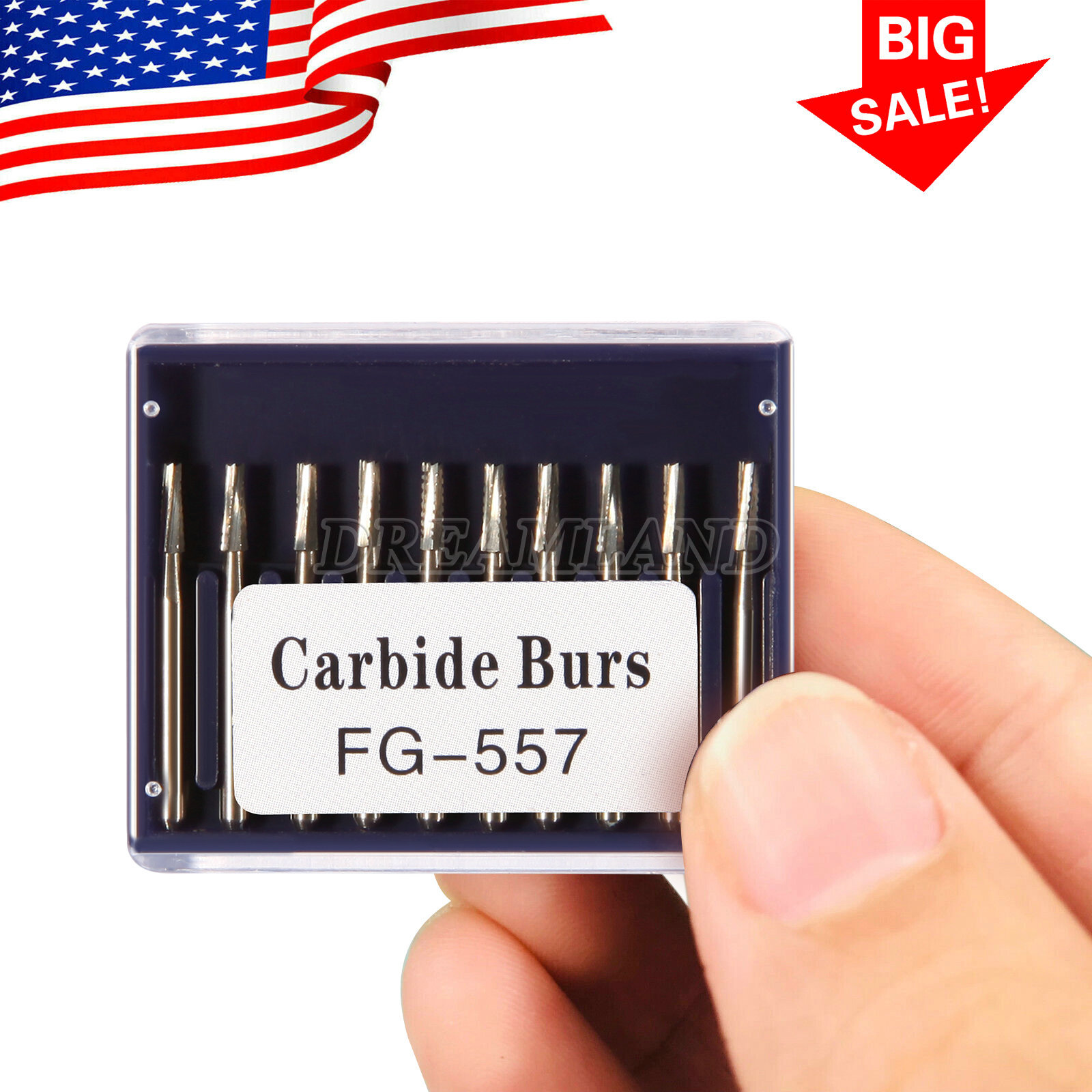 Dental Round Tungsten Carbide FG RA Bur For (Surgical) High Speed Handpiece