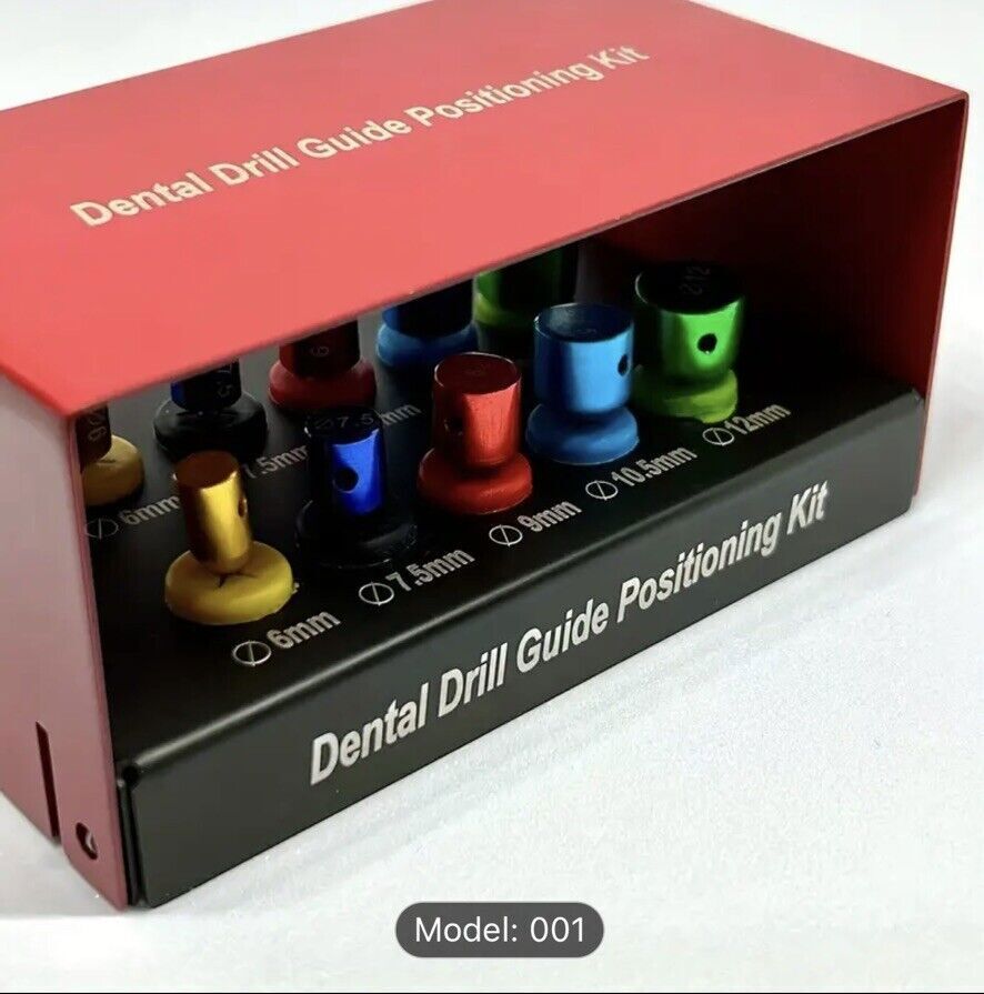 Dental Drill Implants Guide & Positioning Kit Titanium Guided Bur Surgery Pins