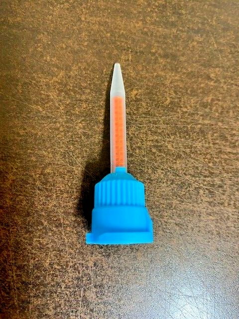 Mixpac Mixing tips T-Style Short tips Blue and Orange for Luxatemp protemp 250ct