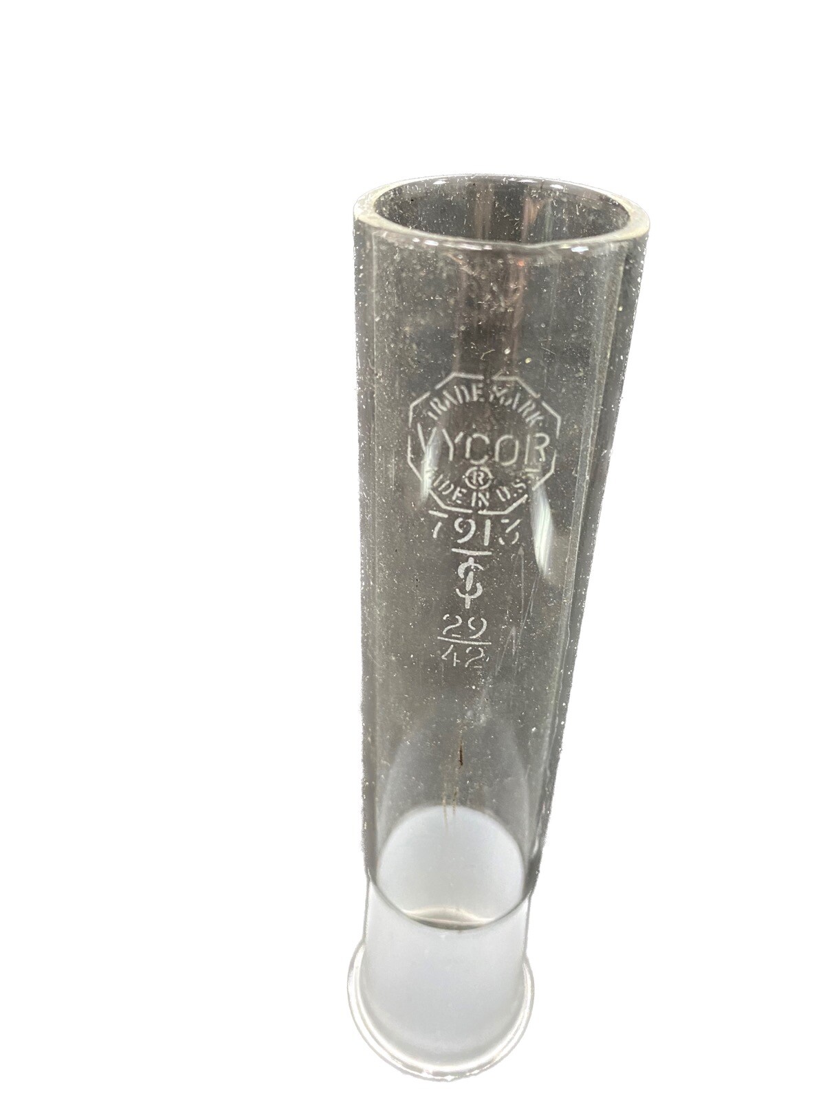VYCOR 29/42 Ground Joint Corning Laboratory Glassware #16580 Outer Joint Only