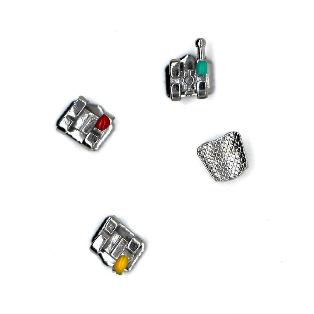 Dental Orthodontic Brackets Roth MBT Edgewise 018 022 Mini Standard Set