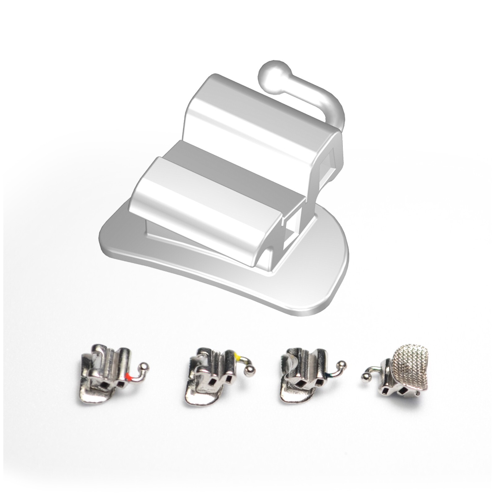 J&J Ortho Dental Orthodontic Bondable Buccal Tube – 1st Molar Double Convertible