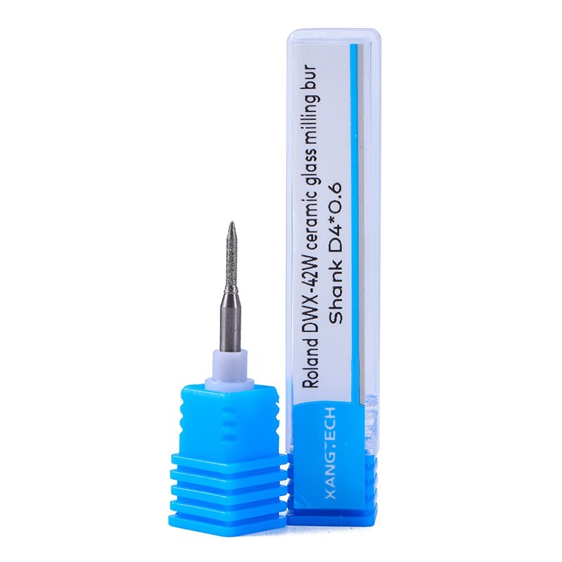 Roland DWX-42W Wet Milling Burs Shank D 4mm for Lithium Disilicate Glass Ceramic