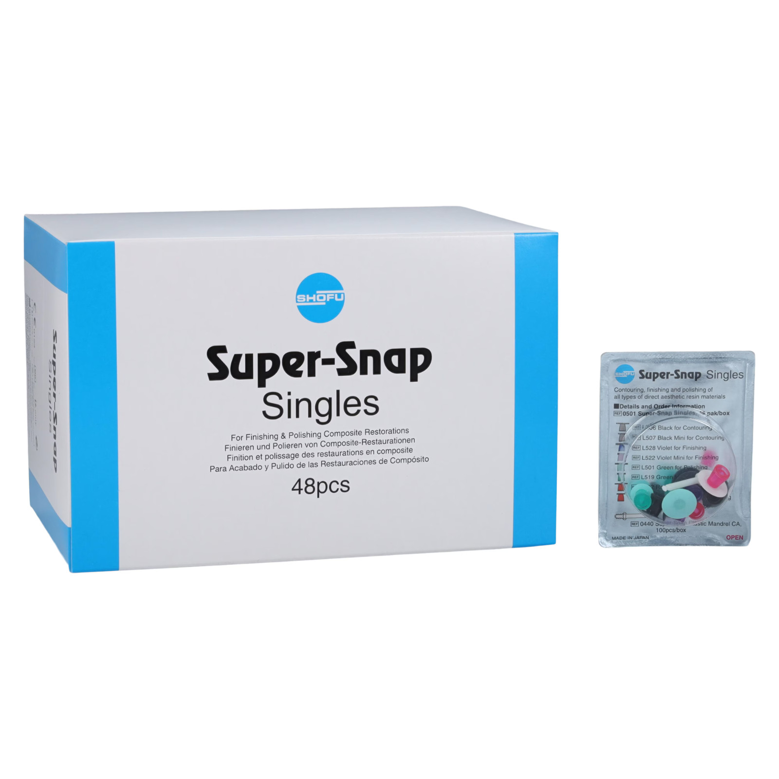 Super-Snap Singles Disc Contra Angle 48/Bx-Shofu 0501