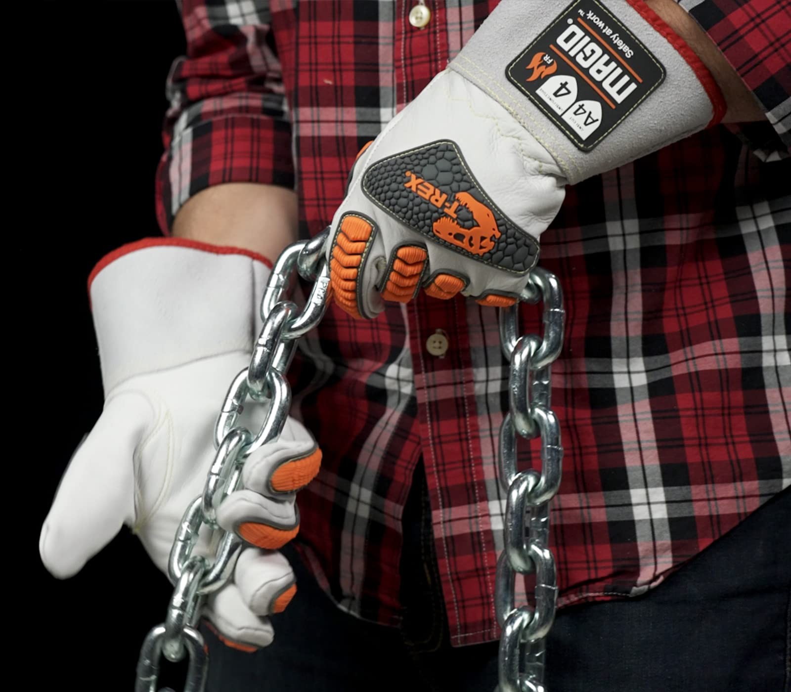 Magid T-Rex Trx848 Inferno Welders Gloves Ansi A4 Cut Resistant En 407 L4 Flame