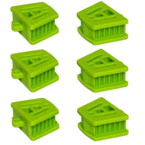 6 Medium Adult Autoclave Silicone Mouth Props Bite Block Dental Autoclave