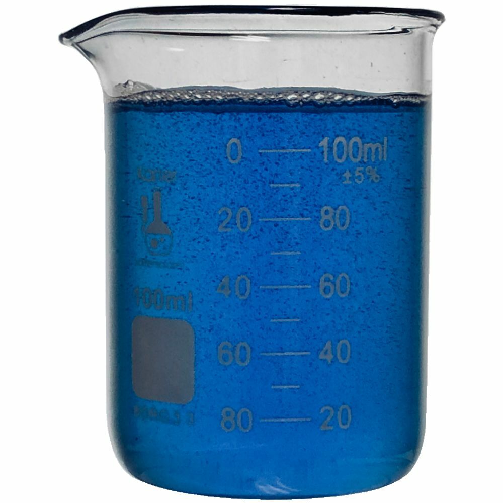 100ml Glass Beaker, Griffin Low Form, Graduated, Karter Sci 247F1 (Pack 192)