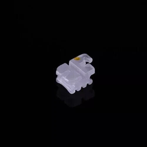 5Sets Dental Orthodontic Ceramic Brackets Braces Roth/MBT Slot 0.022 Hooks 3-4-5