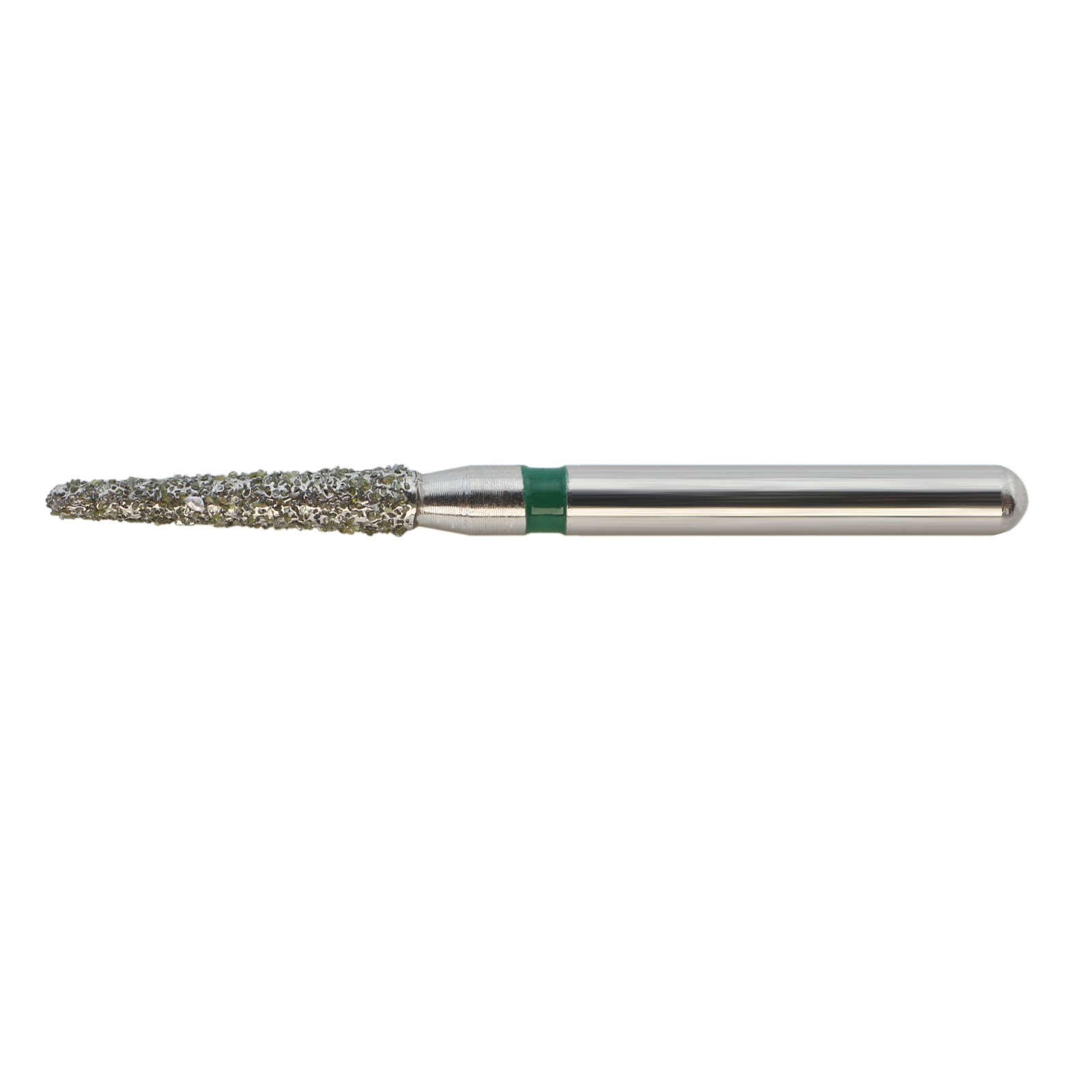 Dental Diamond Bur FG 856/016C Round End Taper Coarse Grit Green High Speed Bur